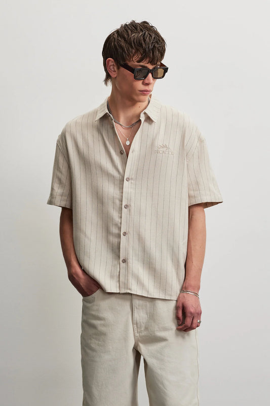 PEGADOR MURCIA STRIPED SS SHIRT
