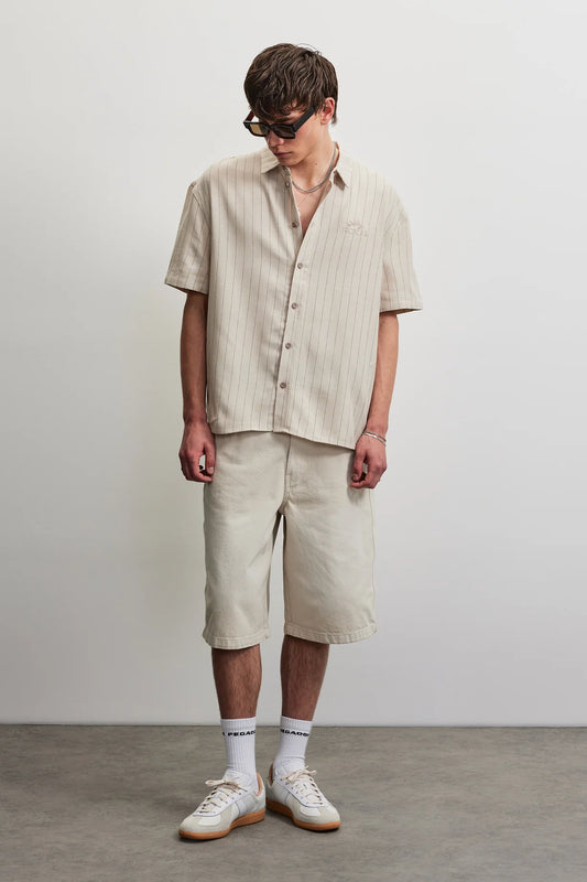 PEGADOR MURCIA STRIPED SS SHIRT