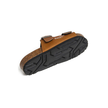 PEPE JEANS BIO DOUBLE KANSAS LEATHER SANDALS