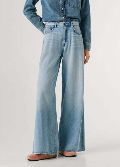 PEPE JEANS WOMAN  WIDE LEG JAIMY DENIM PANTS