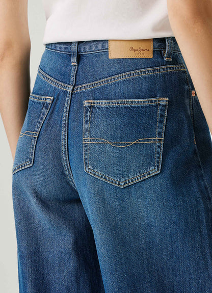 PEPE JEANS WOMAN WIDE LEG JAIMY DENIM PANTS