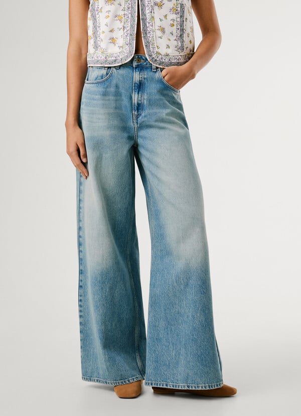 PEPE JEANS WOMAN JAIMY WIDE LEG JEANS