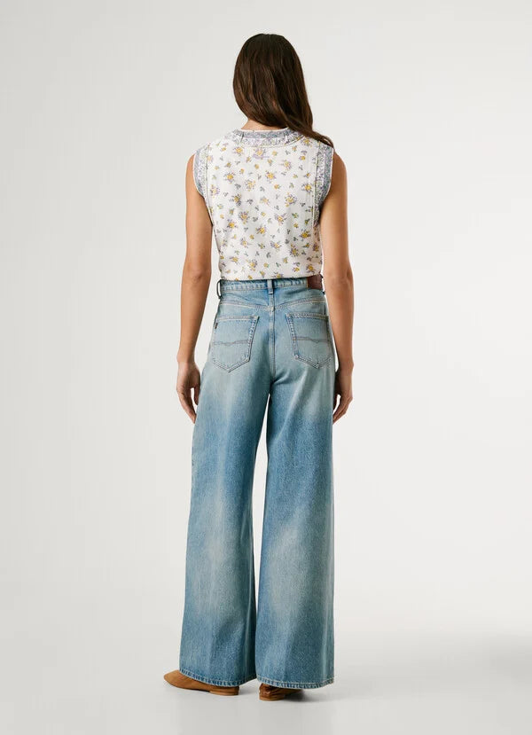 PEPE JEANS WOMAN JAIMY WIDE LEG JEANS