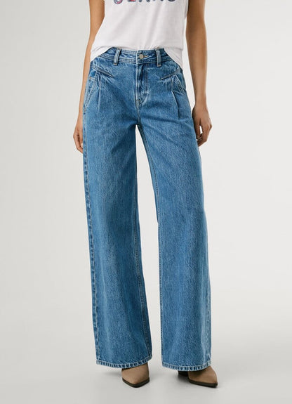 PEPE JEANS WOMAN HIGH-RISE WIDE FIT JEANS