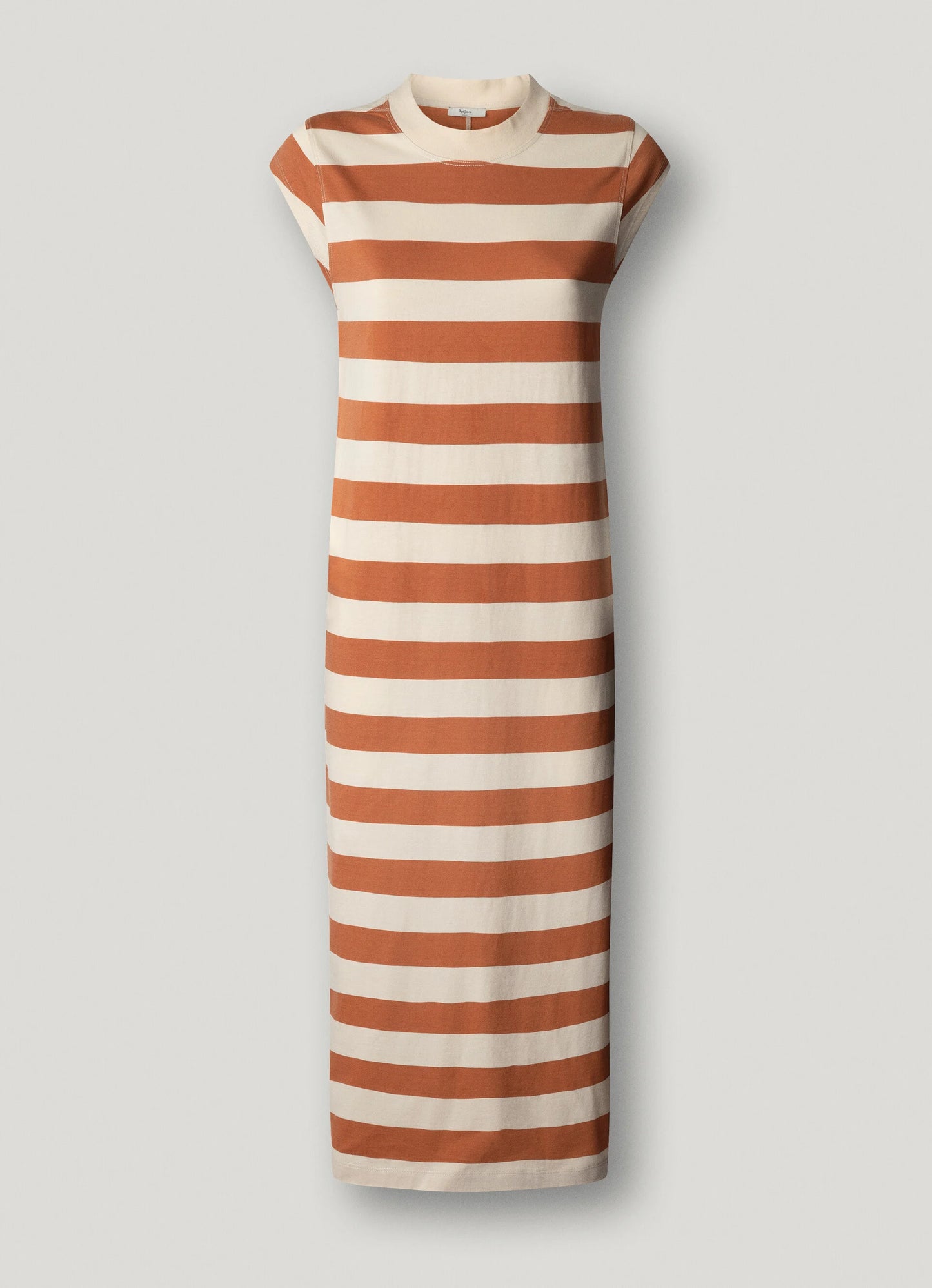 PEPE JEANS WOMAN LILA DRESS STRIPES