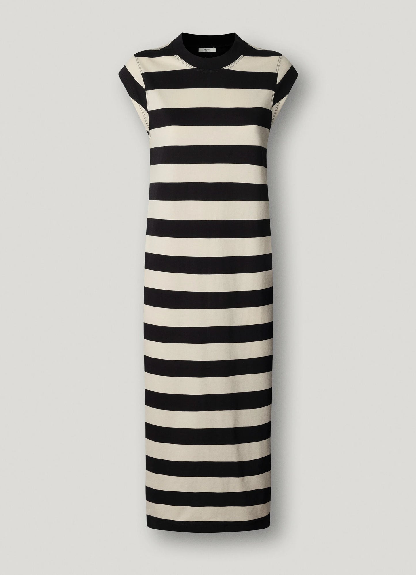 PEPE JEANS WOMAN LILA DRESS STRIPES