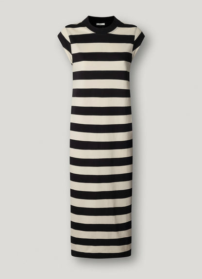 PEPE JEANS WOMAN LILA DRESS STRIPES