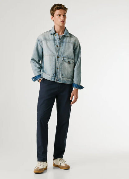 PEPE JEANS MAN SLIM CHINO POPLIN PANTS