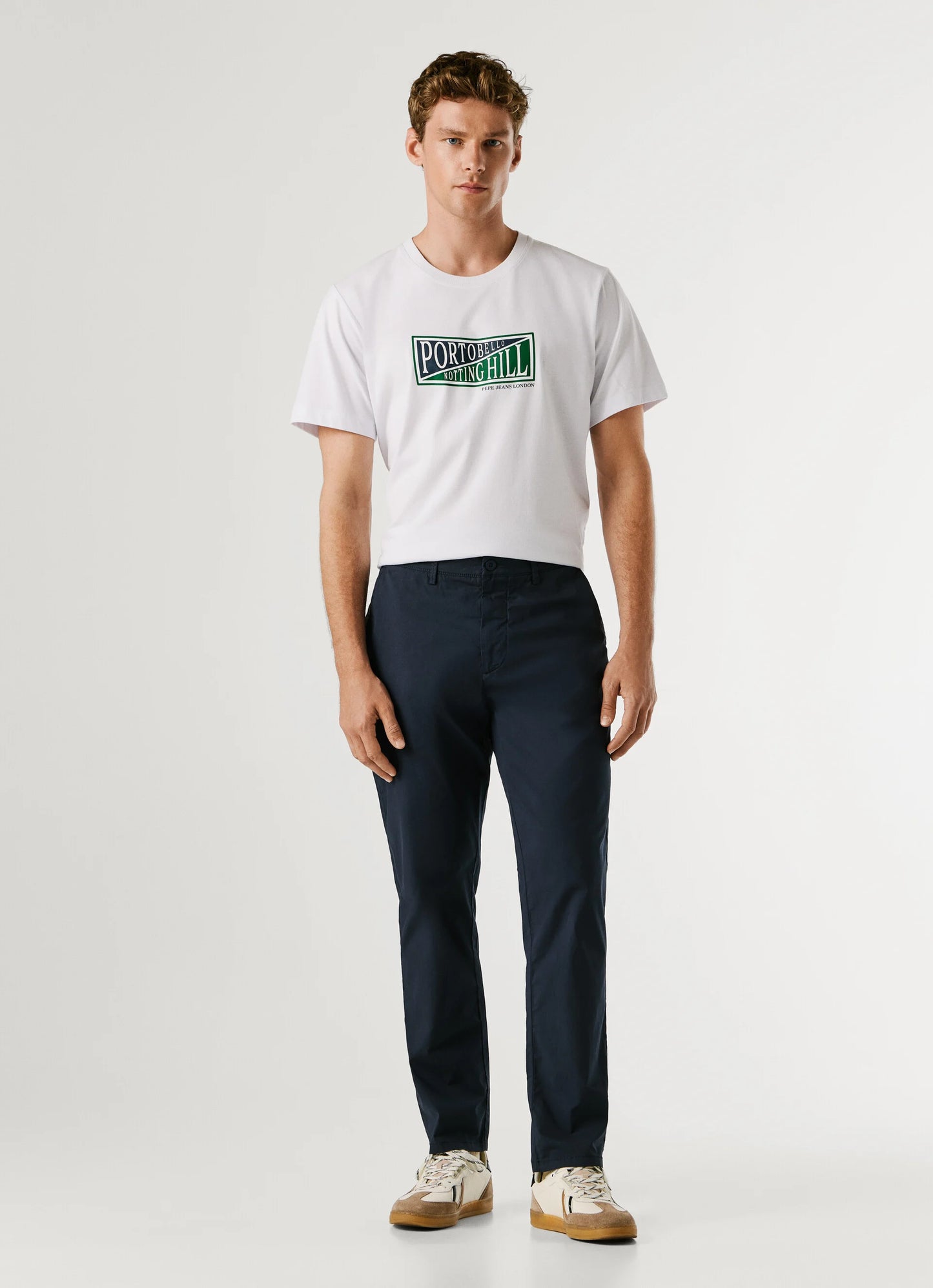 PEPE JEANS MAN SLIM CHINO POPLIN PANTS