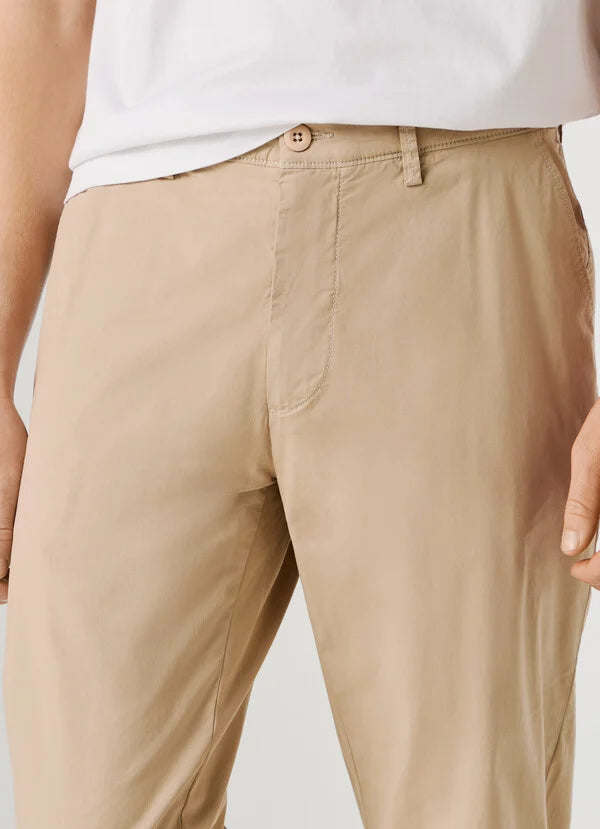 PEPE JEANS SLIM CHINO POPLIN PANTS