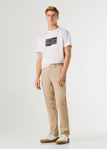 PEPE JEANS SLIM CHINO POPLIN PANTS