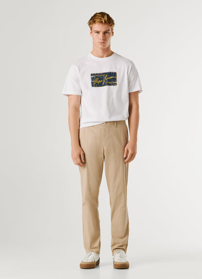 PEPE JEANS SLIM CHINO POPLIN PANTS