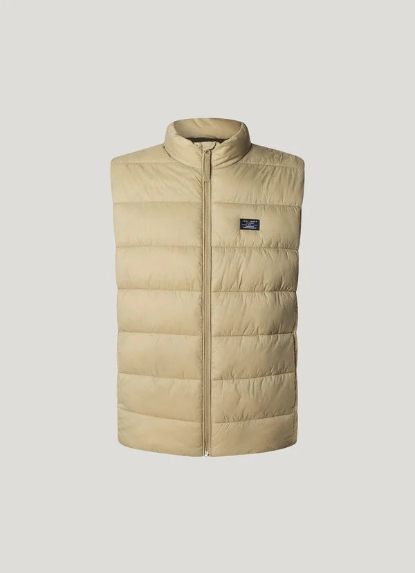 PEPE JEANS MAN ZIP CLOSURE PADDED GILET