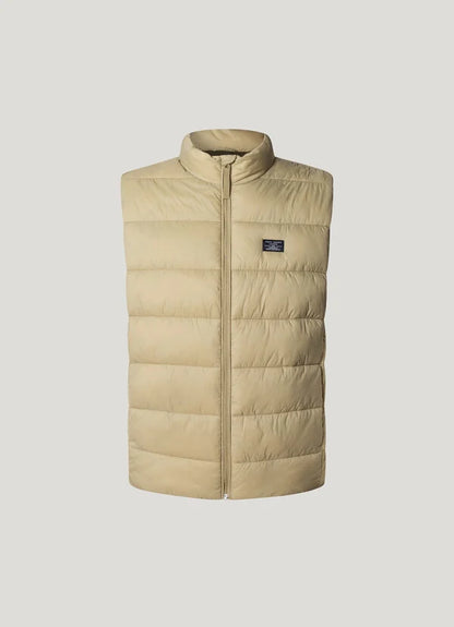 PEPE JEANS MAN ZIP CLOSURE PADDED GILET