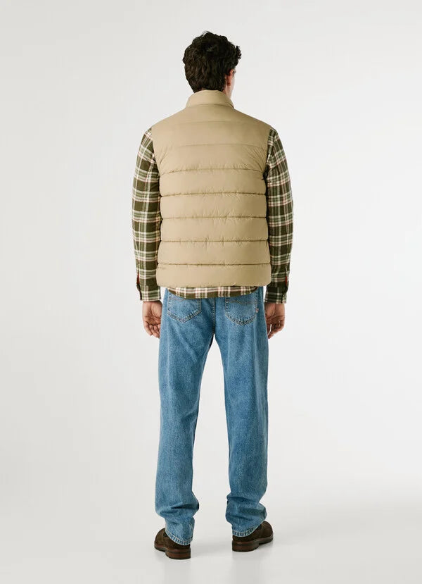 PEPE JEANS MAN ZIP CLOSURE PADDED GILET