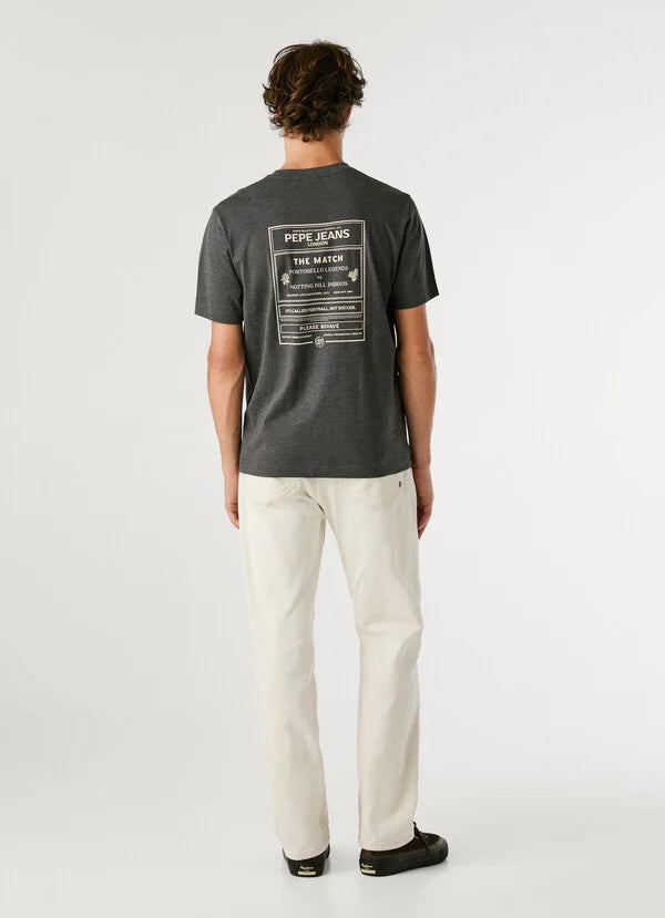 PEPE JEANS MAN TODD RELAXED FIT BACK PRINT T SHIRT