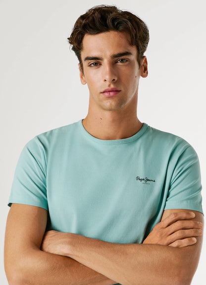 PEPE JEANS MAN SLIM FIT LOGO PRINT T SHIRT