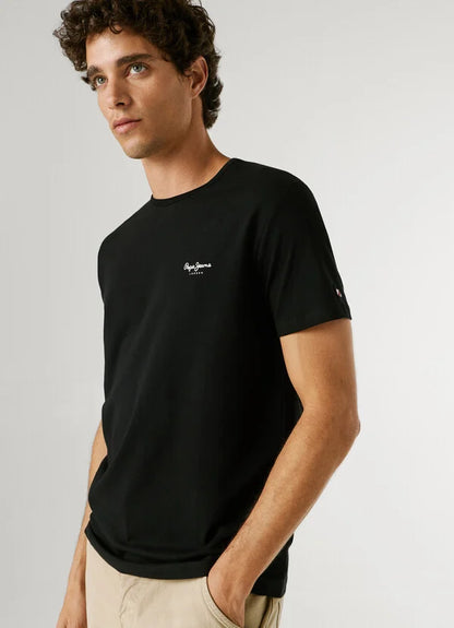 PEPE JEANS MAN SLI FIT LOGO T SHIRT