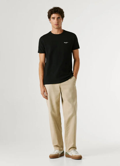 PEPE JEANS MAN SLI FIT LOGO T SHIRT