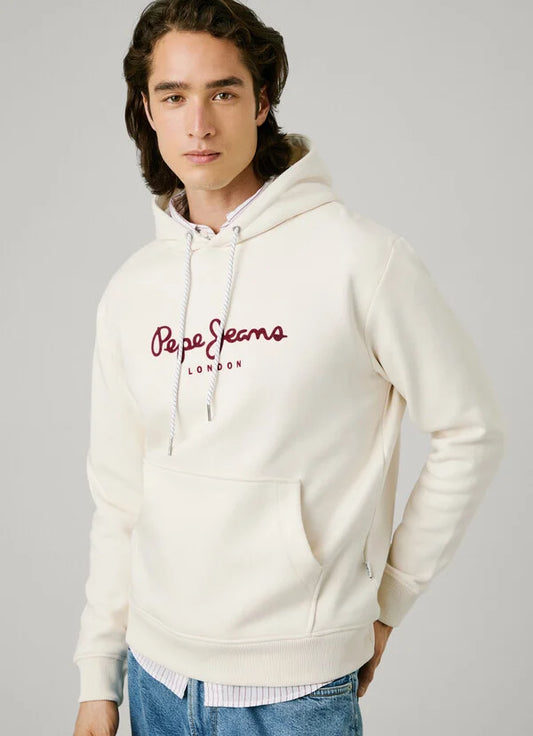 PEPE JEANS MACBETH LOGO HOODIE