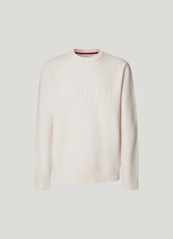 PEPE JEANS MAN PHINEAS KNITTED LOGO JUMPER