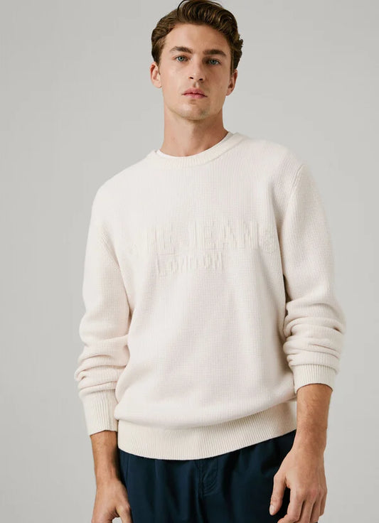 PEPE JEANS MAN PHINEAS KNITTED LOGO JUMPER