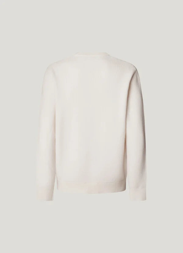 PEPE JEANS MAN PHINEAS KNITTED LOGO JUMPER