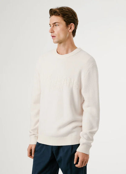 PEPE JEANS MAN PHINEAS KNITTED LOGO JUMPER