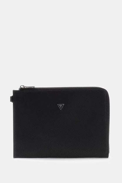 GUESS MILANO FAUX LEATHER POUCH