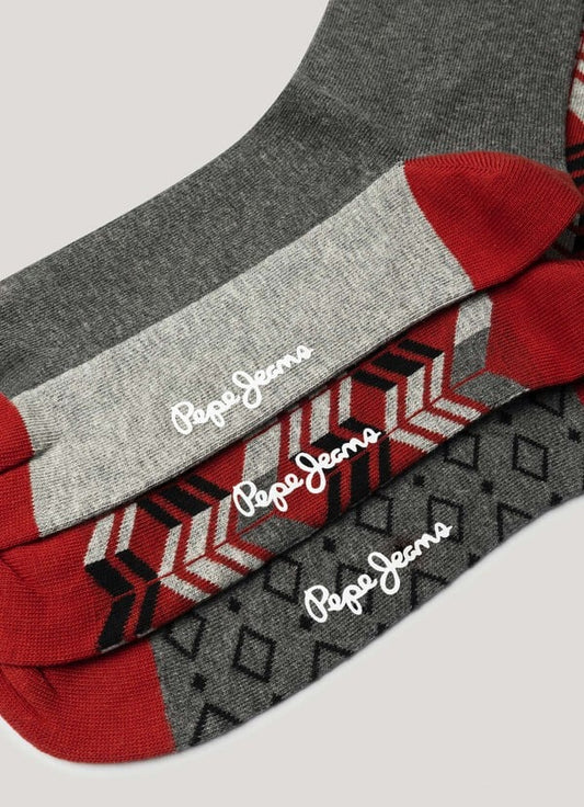 PEPE JEANS 3 PCS SOCKS