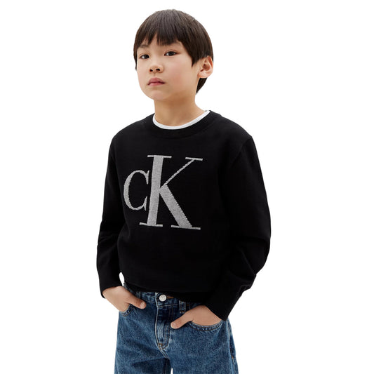 CALVIN KLEIN KIDS MONOGRAM SWEATSHIRT
