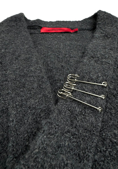 ACUPUNCTURE FASHION KNITTED COZY CARDIGAN