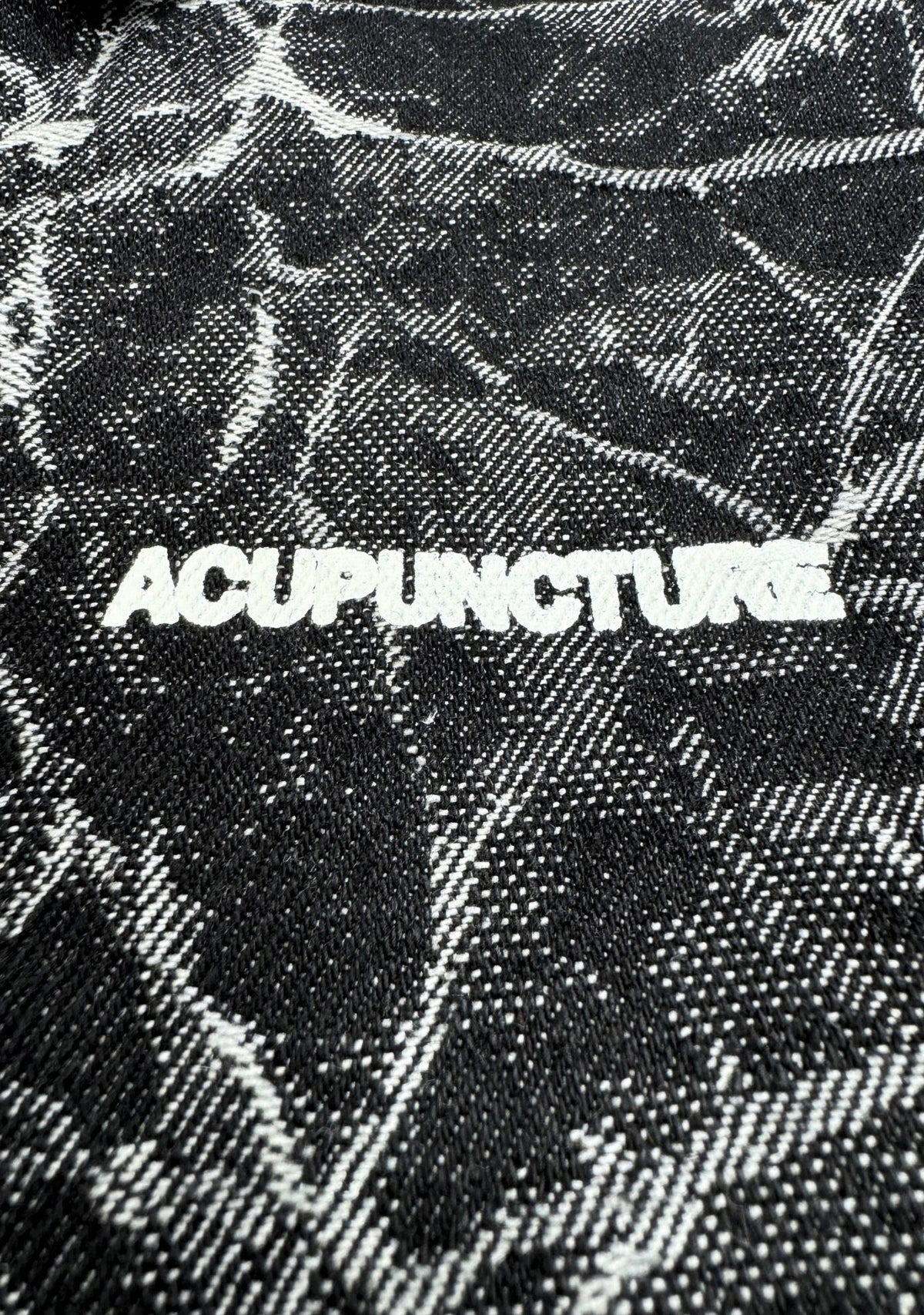 ACUPUNCTURE FASHION PATCH WORK SHIRT