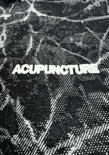 ACUPUNCTURE FASHION PATCH WORK SHIRT