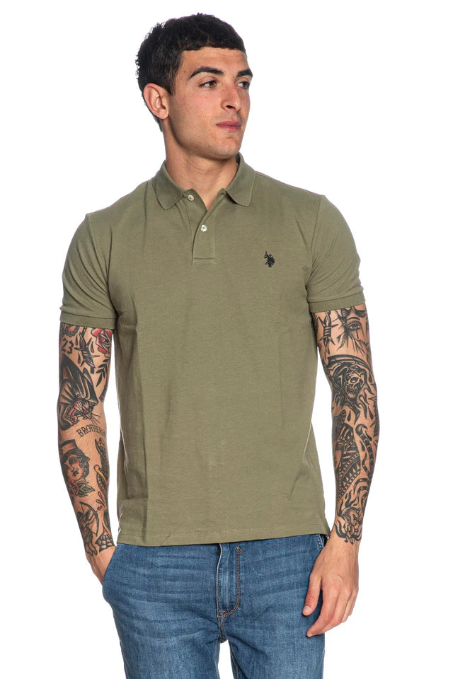 U.S POLO ASSN MAN BASIC COLLAR T SHIRT