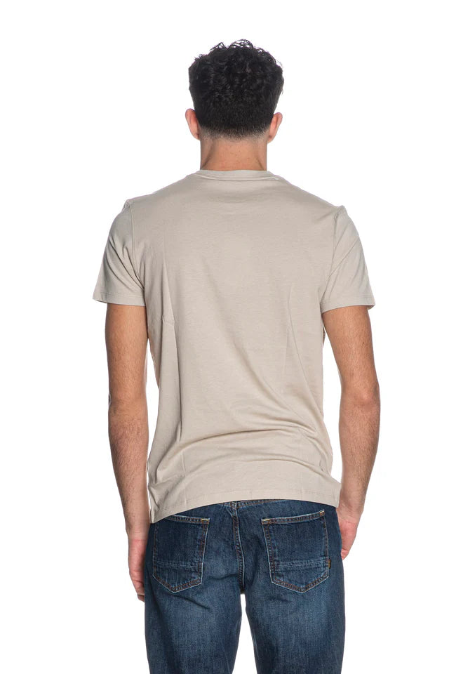 U.S POLO ASSN MAN SILVER & GOLD BASIC T SHIRT