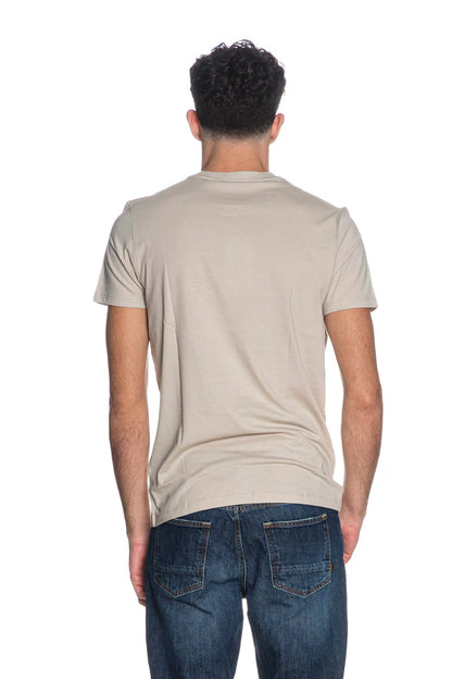 U.S POLO ASSN MAN SILVER & GOLD BASIC T SHIRT
