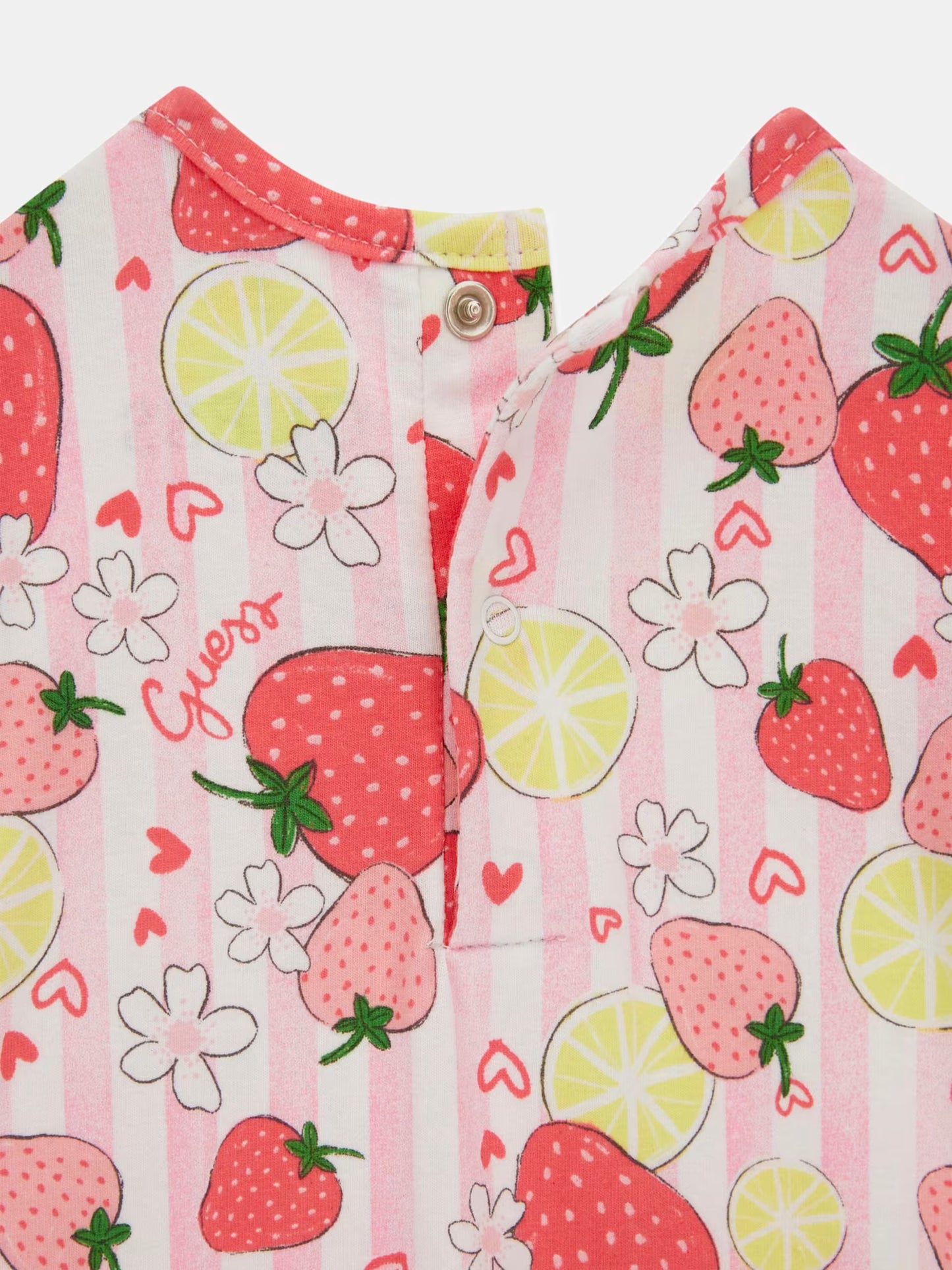 GUESS KIDS MULTIFRUIT PRINT BODYSUIT