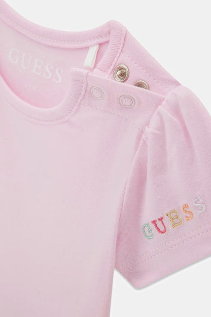 GUESS KIDS SET BODY & CHAMBRAY ROMPER