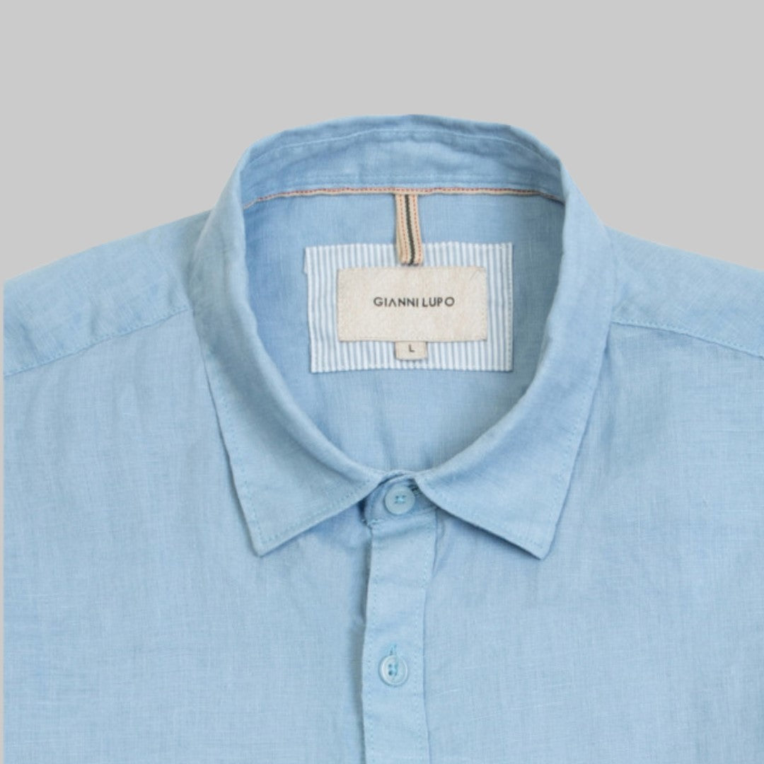 GIANNI LUPO COTOOTN LINEN SHIRT