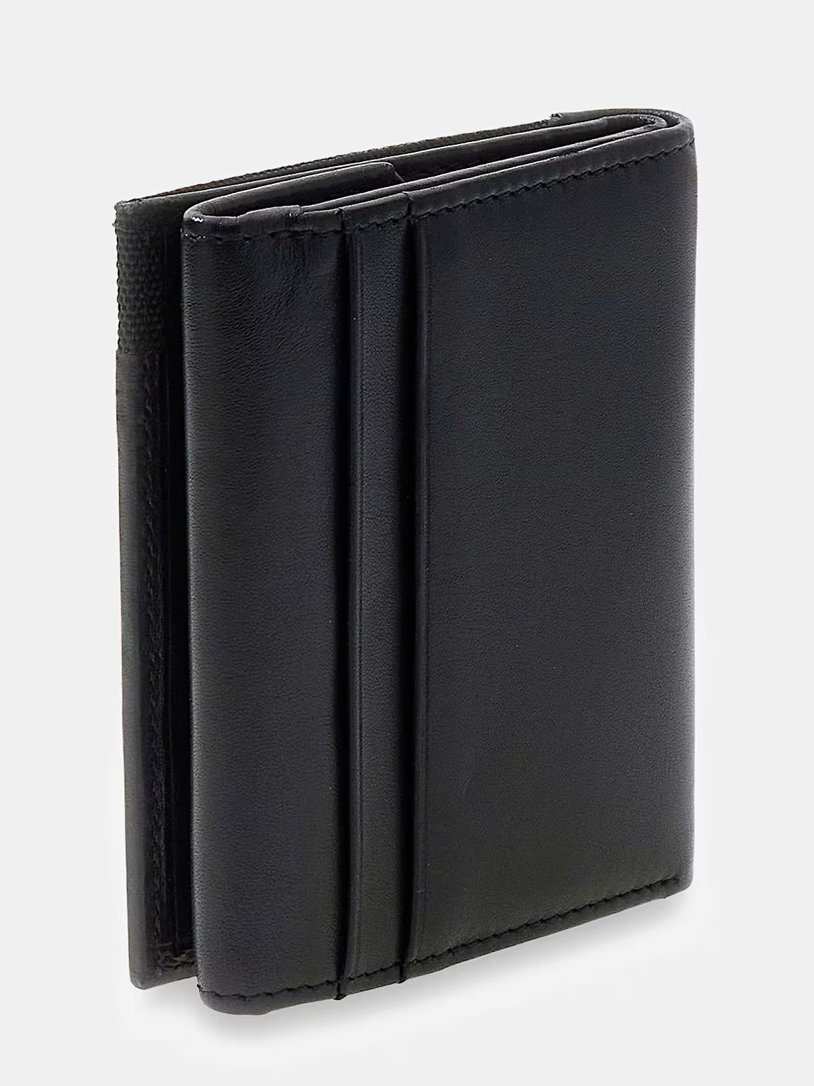 GUESS BERNA GENUINE LEATHER TRIFOLD S WALLET