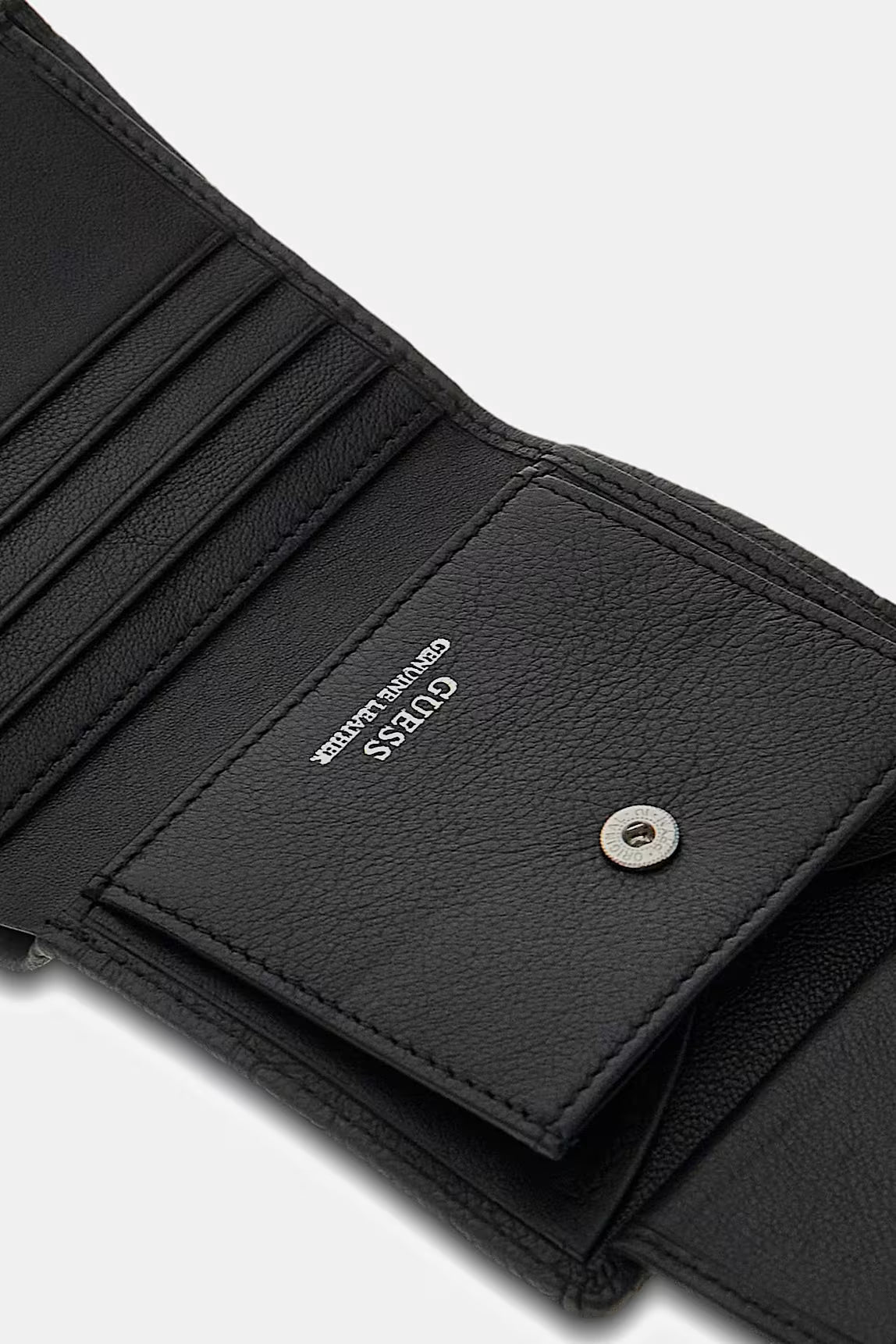 GUESS BOSTON GENUINE LEATHER BIFOLD S WALLET