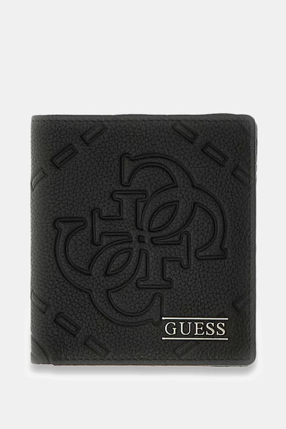 GUESS BOSTON GENUINE LEATHER BIFOLD S WALLET