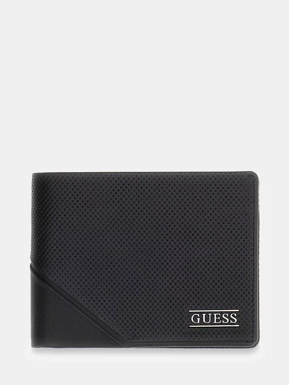 GUESS BOSTON GENUINE LEATHER BIFOLD M WALLET