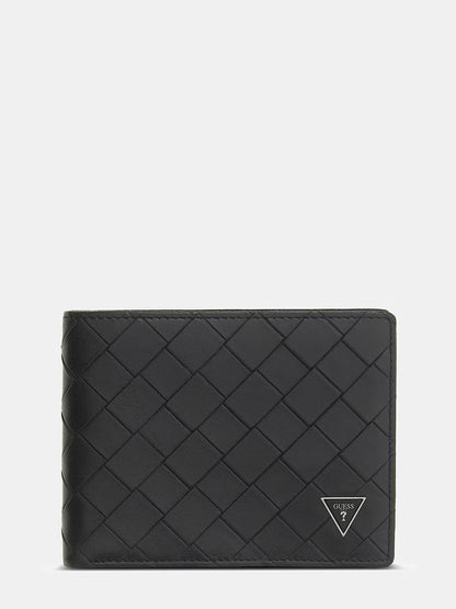 GUESS TORINO GENUINE LEATHER BIFOLD M WALLET