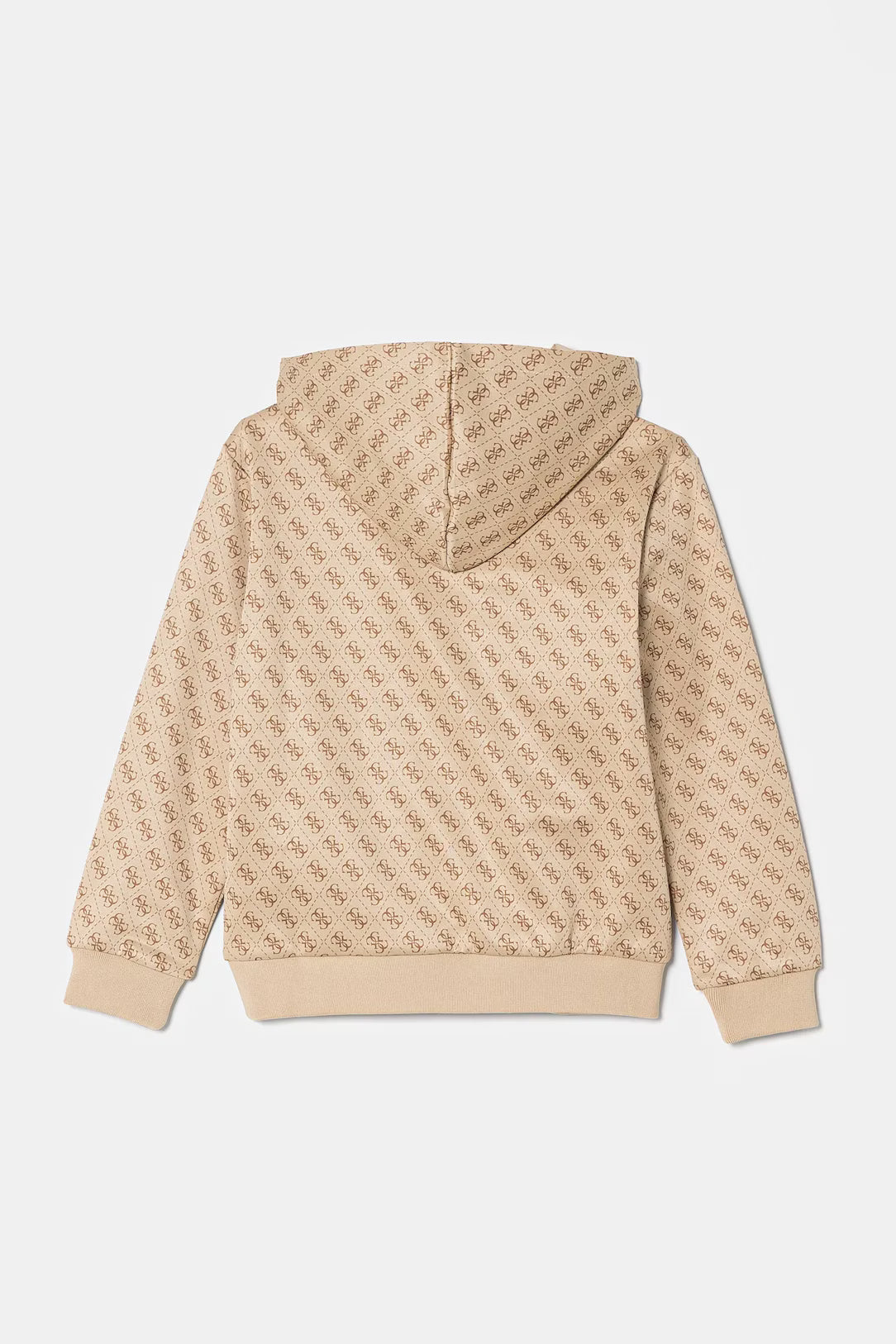 GUESS 4G LOGO DOUBLE KNIT ECO HOODIE