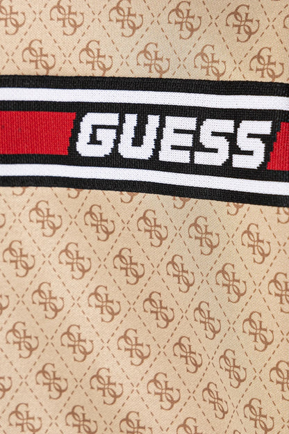 GUESS 4G LOGO DOUBLE KNIT ECO HOODIE
