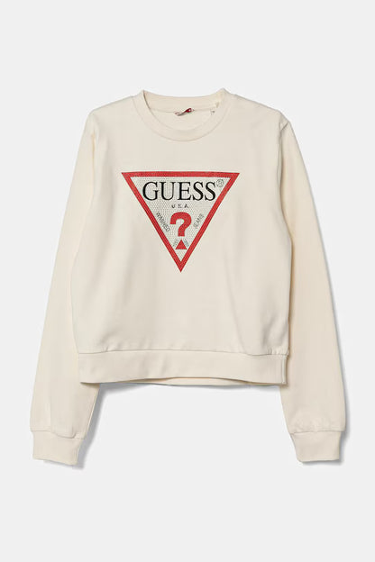 GUESS LS TRIANGLE GIRLS FLEECE