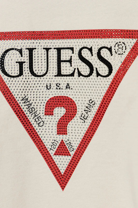 GUESS LS TRIANGLE GIRLS FLEECE