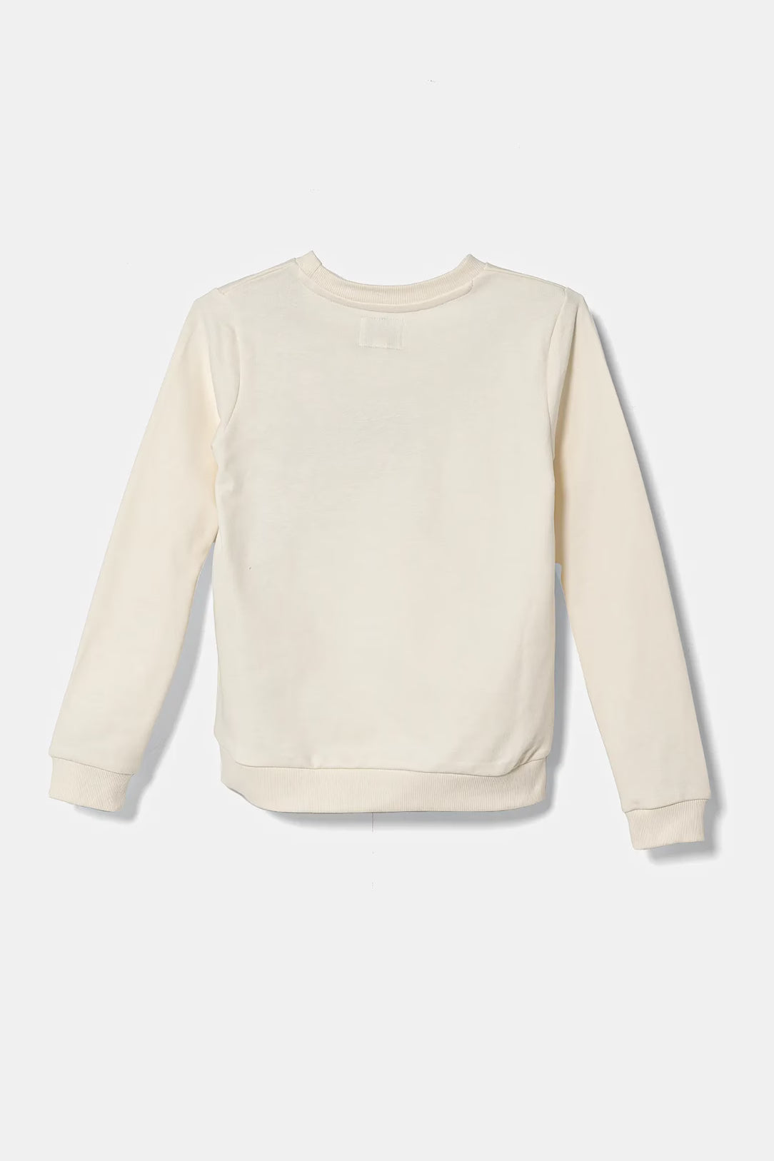 GUESS UNBRUSHED TRIANGLE LOGO FLEECE